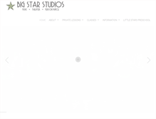 Tablet Screenshot of bigstarstudios.com